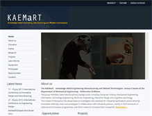 Tablet Screenshot of kaemart.it